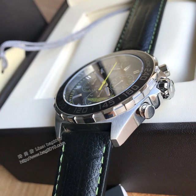 Tagheuer 泰格豪雅F1系列阿斯頓馬丁特別版石英男士腕表  gjs2071